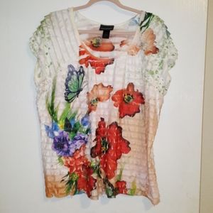 Lane Bryant Floral top